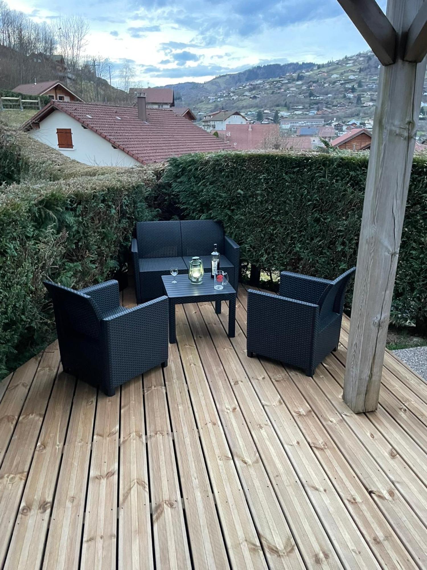 Cocon Des Chaumes Appartement La Bresse Buitenkant foto